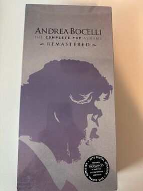 Andrea Bocelli The Complete Pop Albums - Remastered Box Set